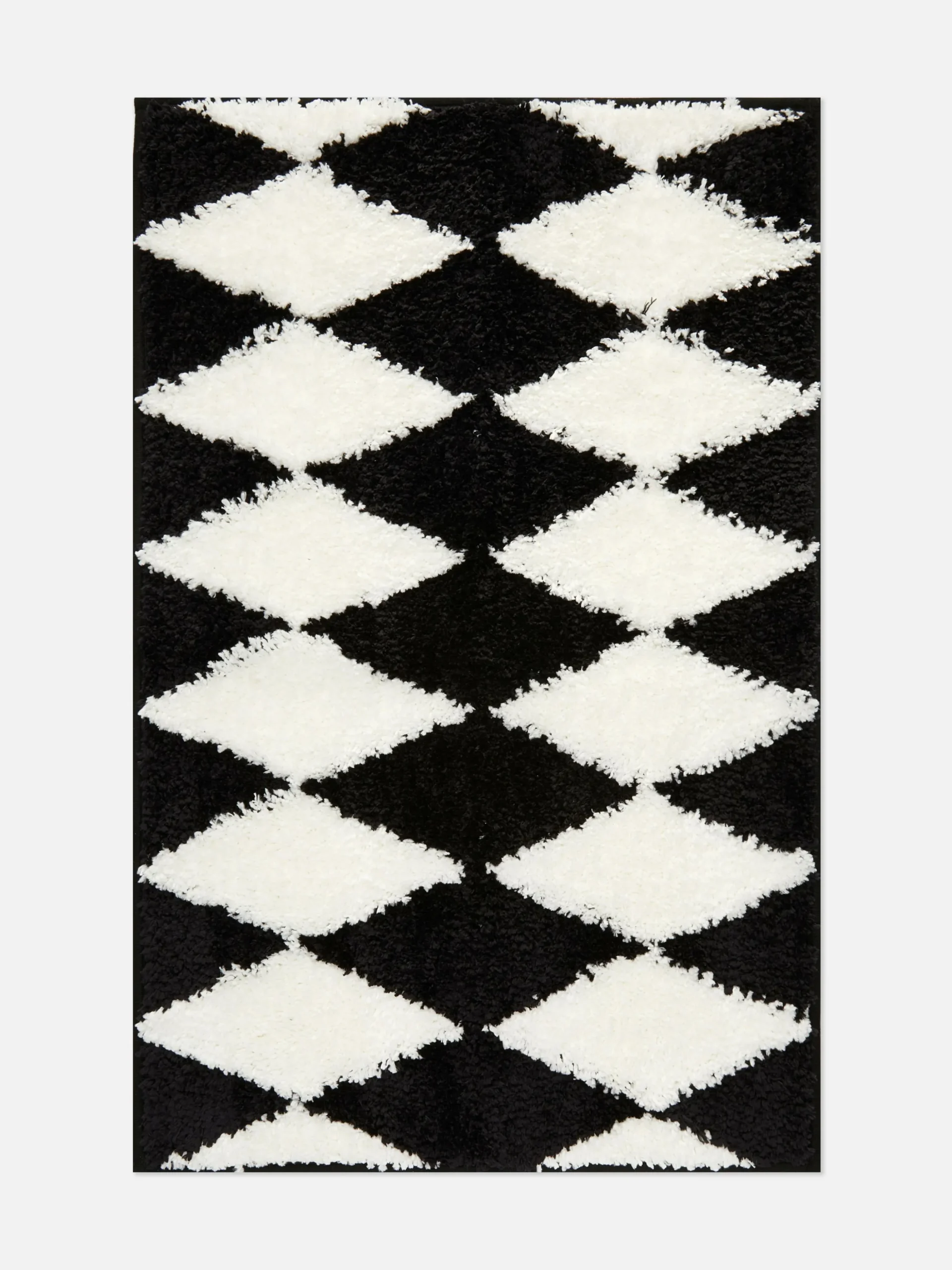 Alfombrilla De Baño Con Diseño De Rombos