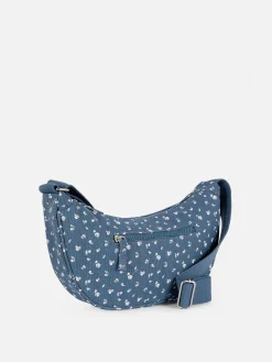 Bandolera Con Estampado Floral