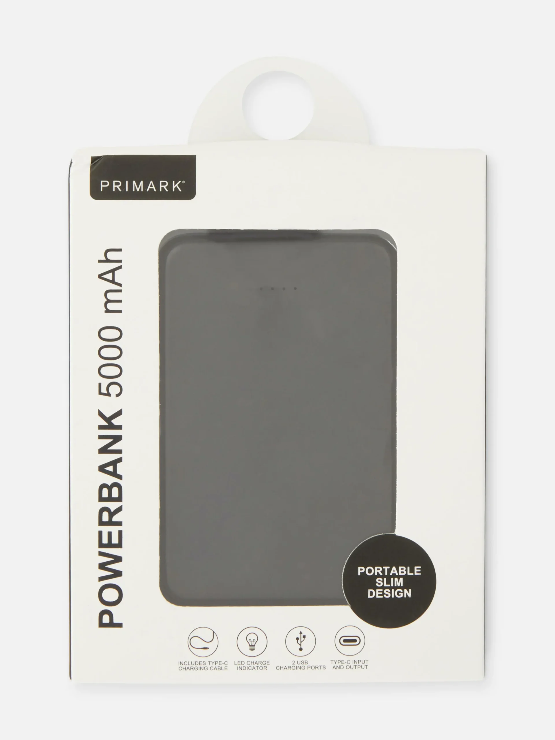Batería Portátil Slimline De 5000 MAh