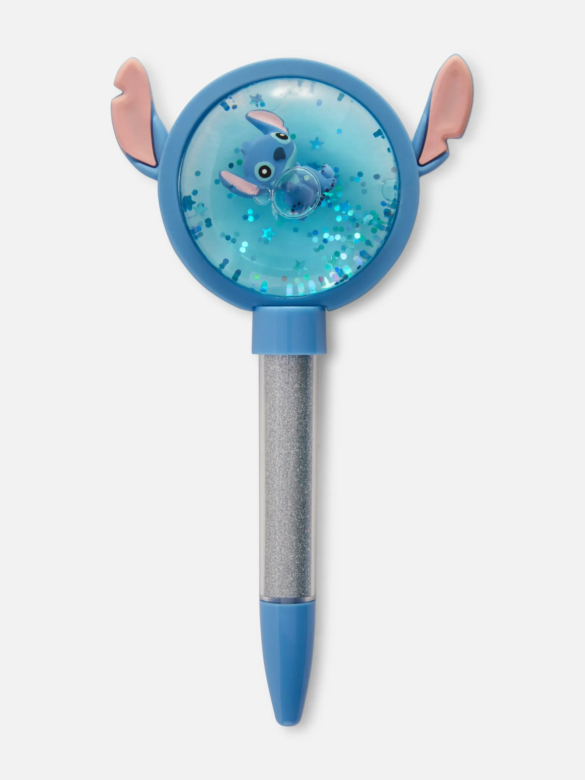 Bolígrafo Con Purpurina De Stitch De Disney