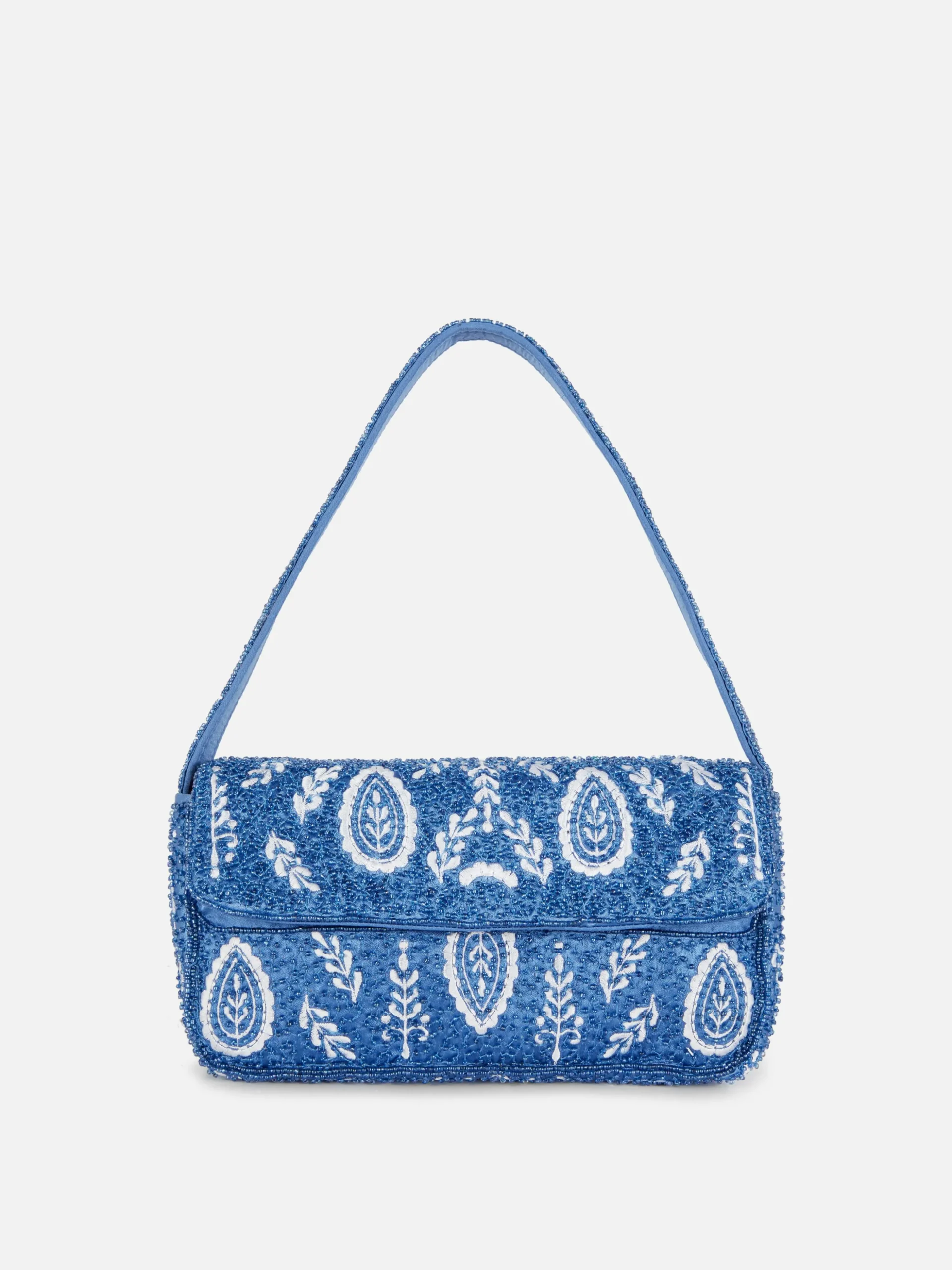 Bolso De Hombro Con Cuentas