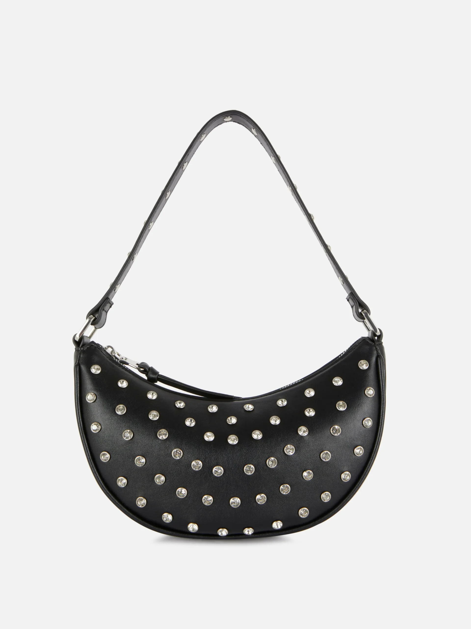 Bolso De Mano Con Strass Y Tachuelas De Rita Ora