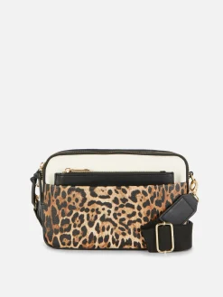 Bolso Para Cámara En Piel Sintética De Cocodrilo