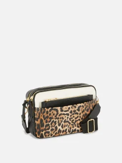 Bolso Para Cámara En Piel Sintética De Cocodrilo