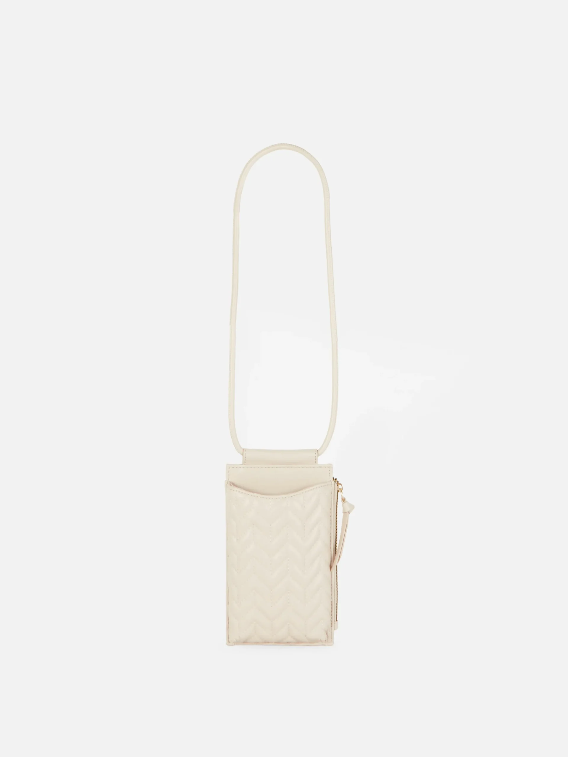 Bolso Para El Teléfono Acolchado Con Cremallera