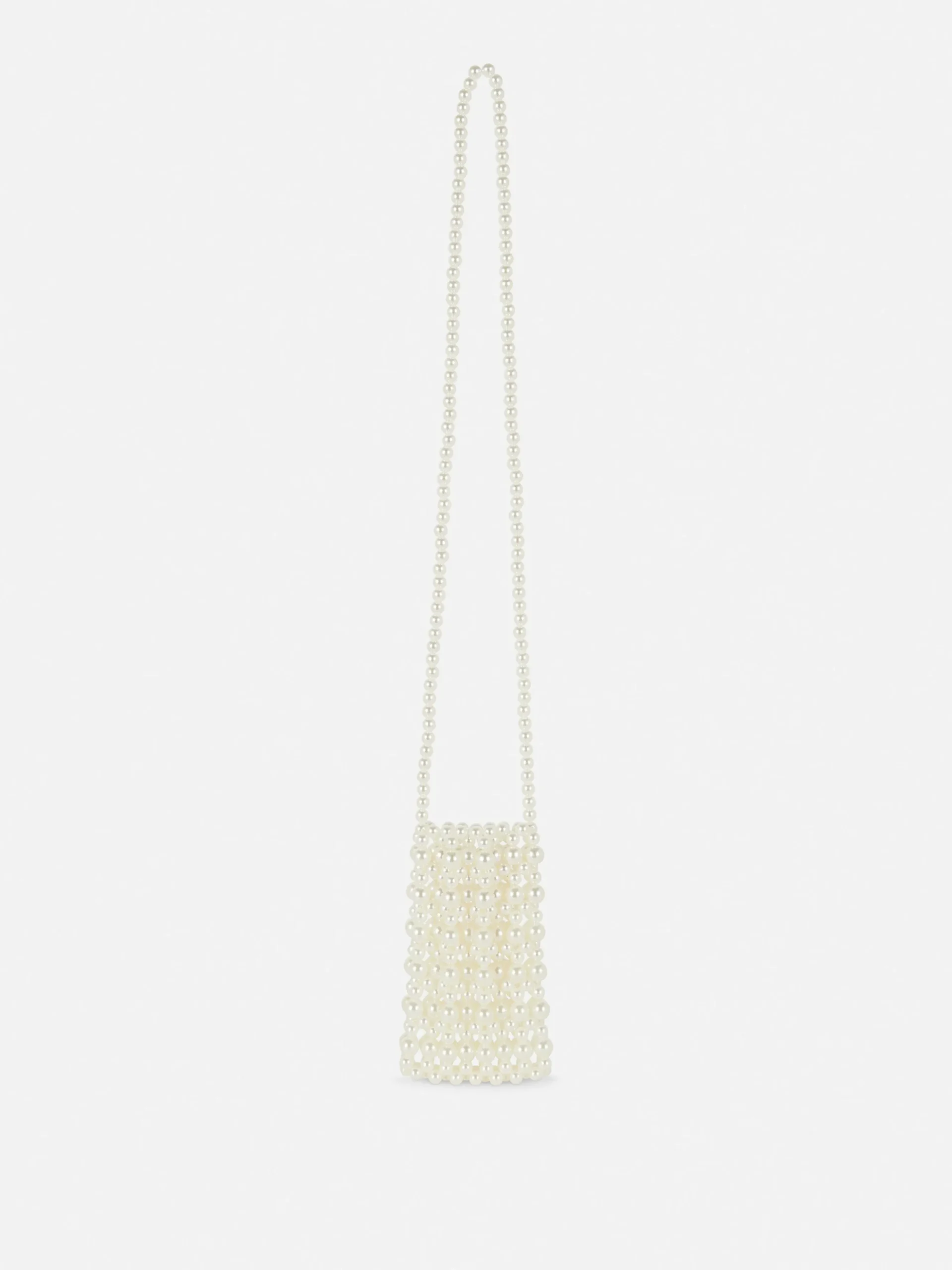 Bolso Para Móvil Con Perlas Sintéticas