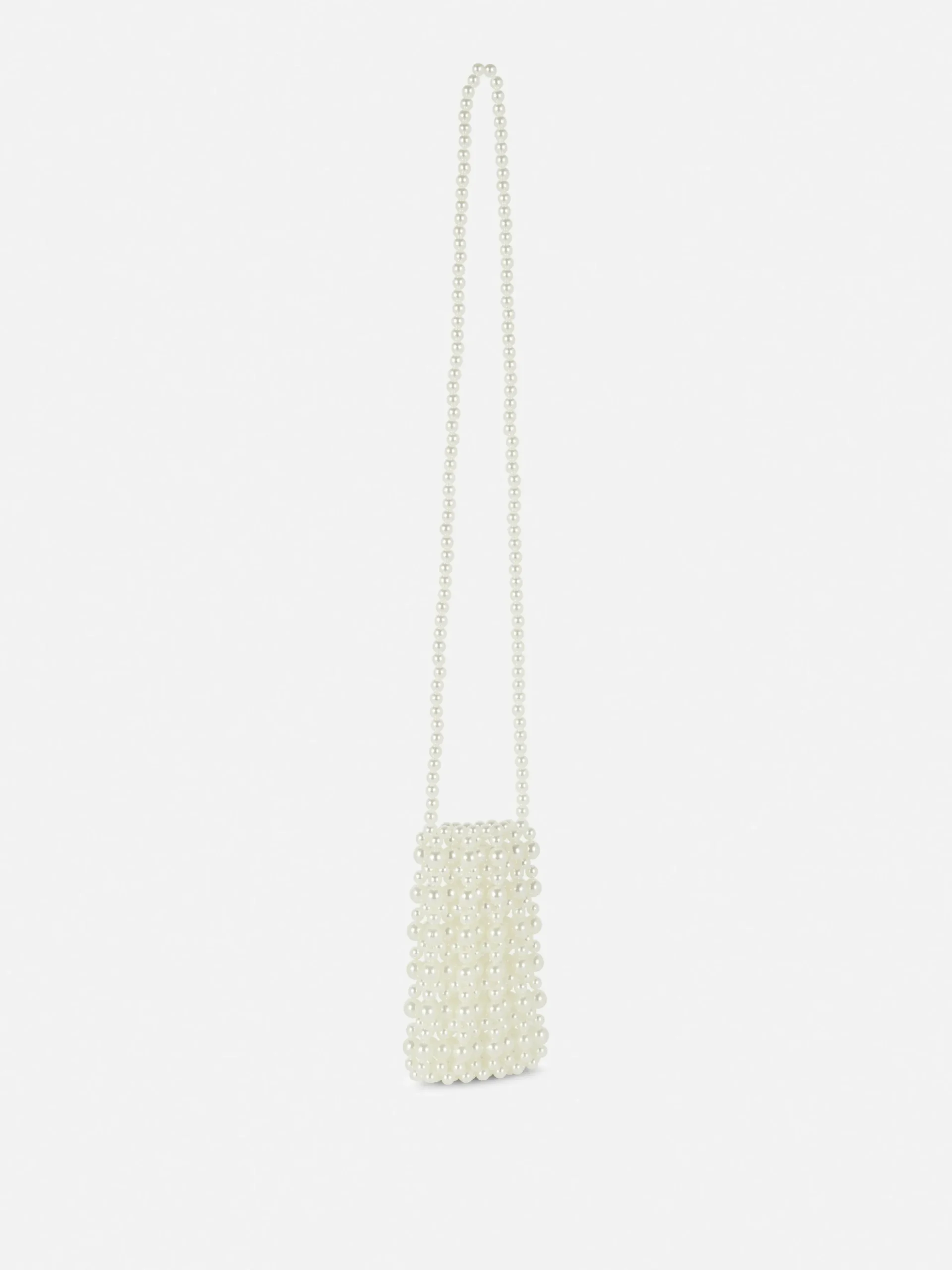 Bolso Para Móvil Con Perlas Sintéticas