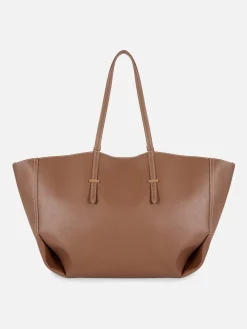 Bolso Shopper Grande De Piel Sintética De The Edit