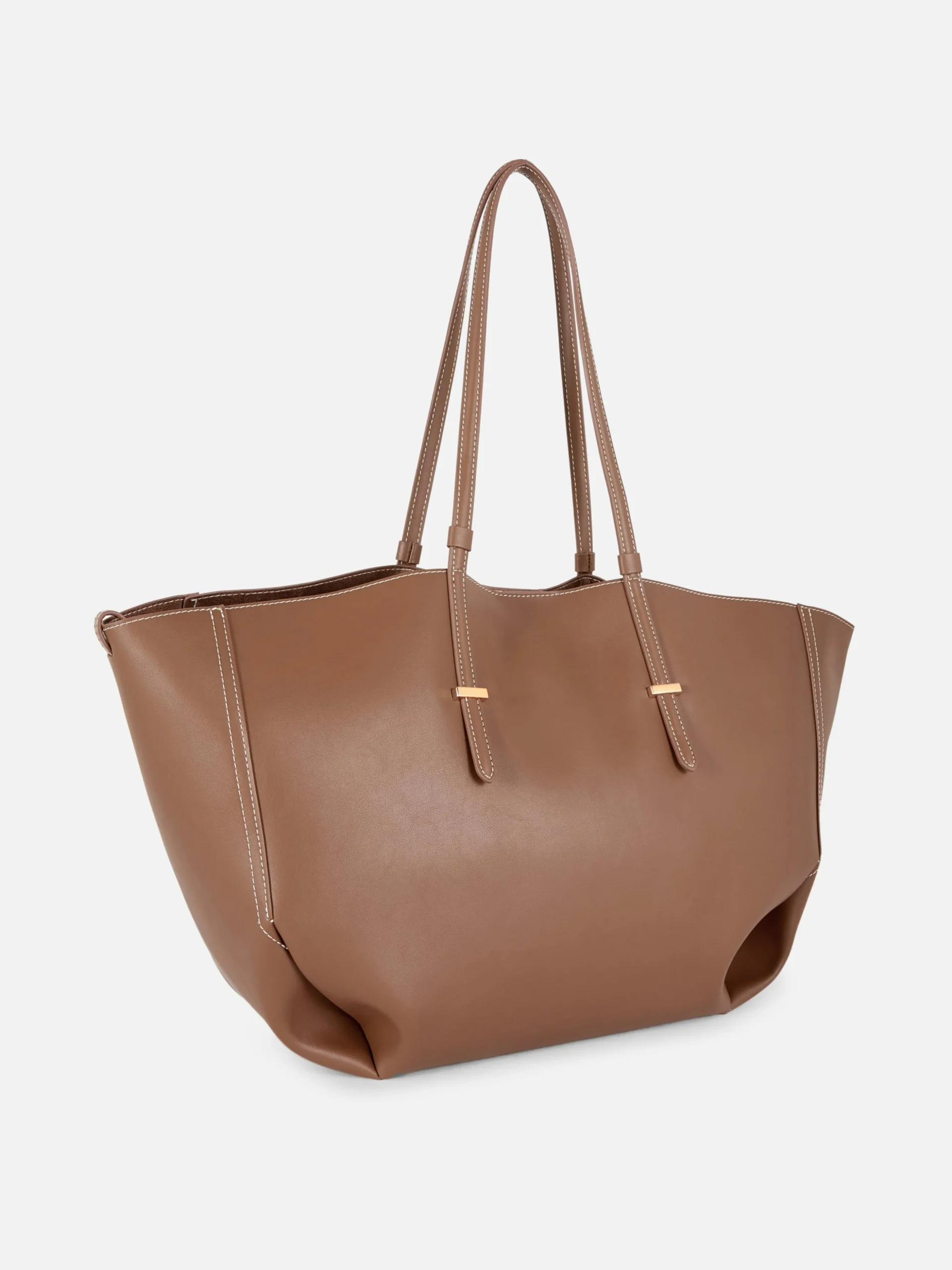 Bolso Shopper Grande De Piel Sintética De The Edit