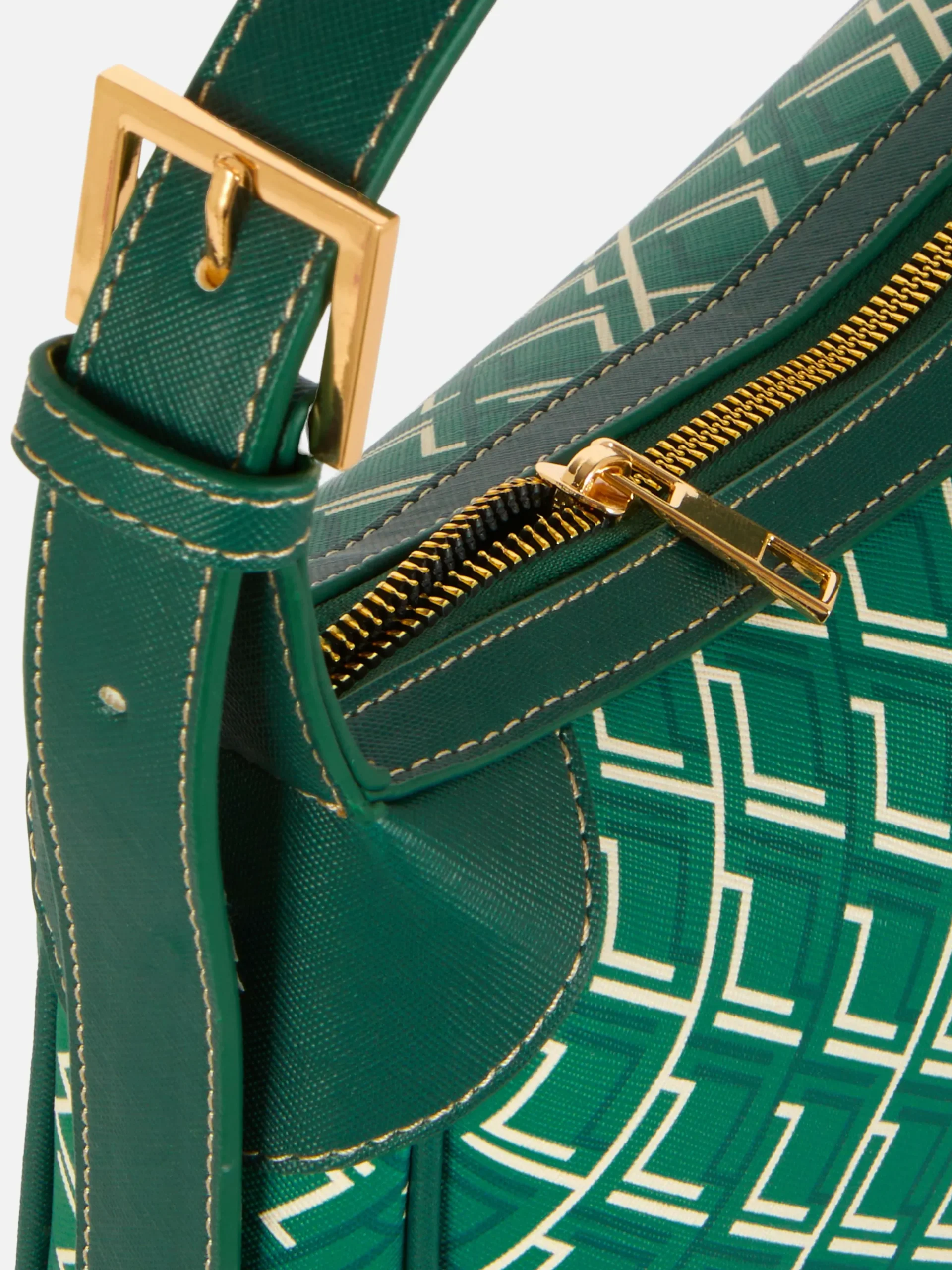Bolso Shopper Holgado Con Monograma