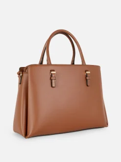 Bolso Tote De Mano De Piel Sintética Extraíble