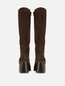 Botas De Tacón Hasta La Rodilla