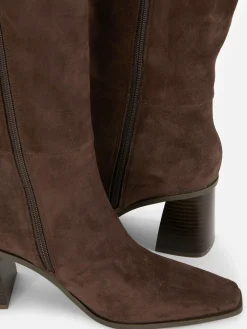 Botas De Tacón Hasta La Rodilla