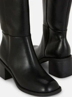 Botas De Tacón Hasta La Rodilla