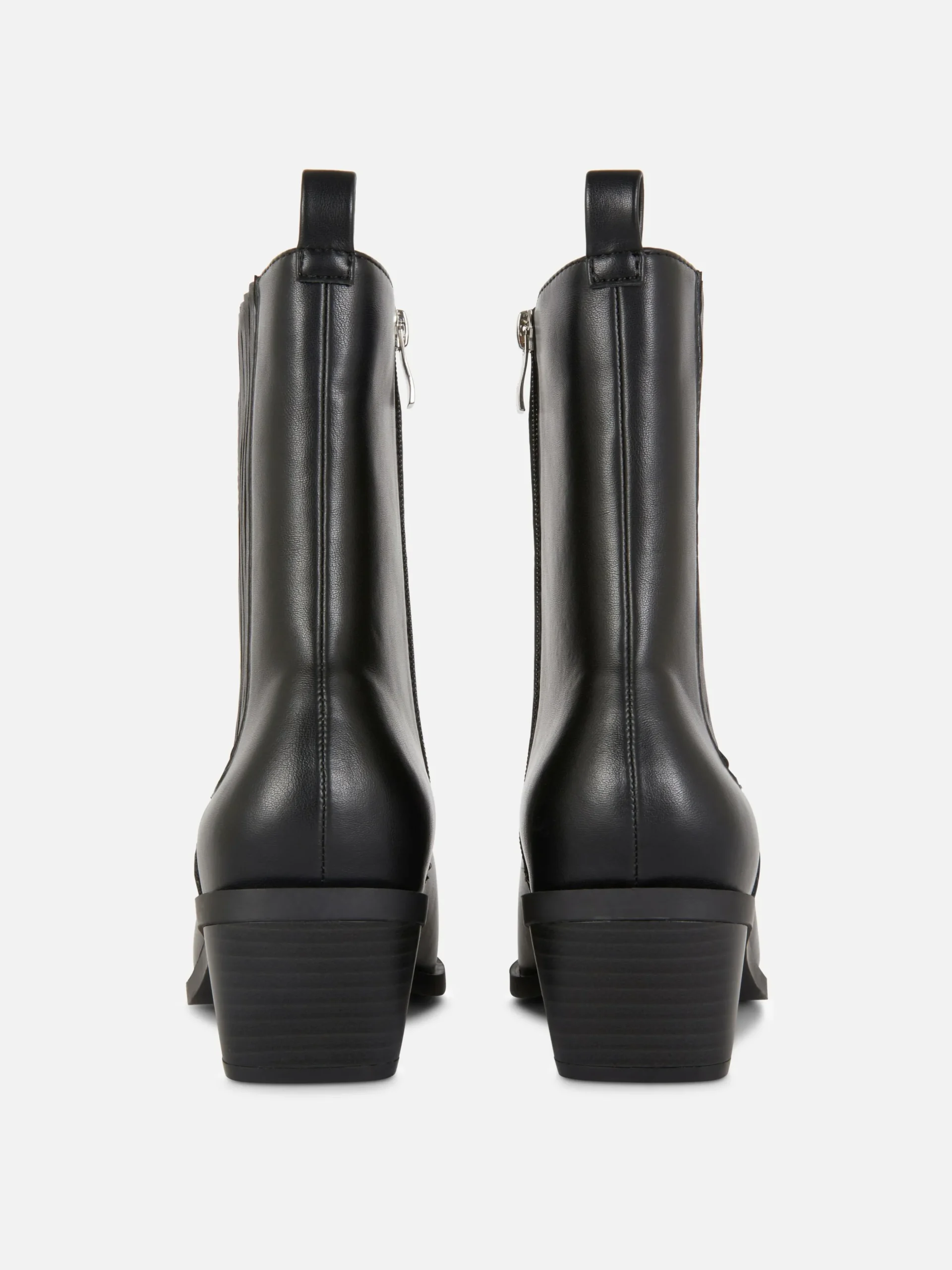 Botas Vaqueras De Piel Sintética