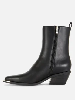 Botas Vaqueras De Piel Sintética