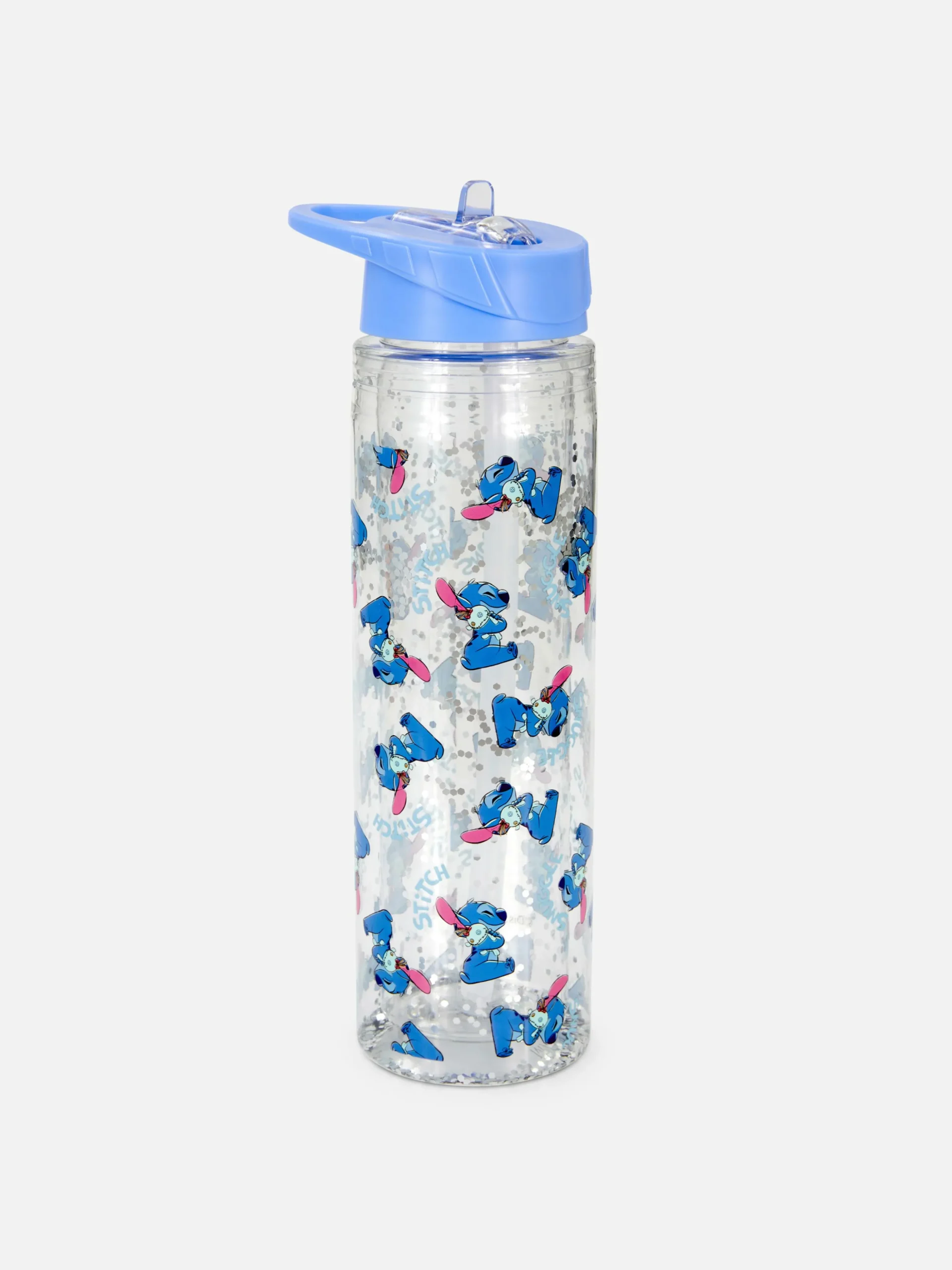 Botella De Agua Brillante De Stitch De Disney