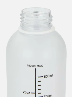 Botella De Agua Con Acabado Escarchado