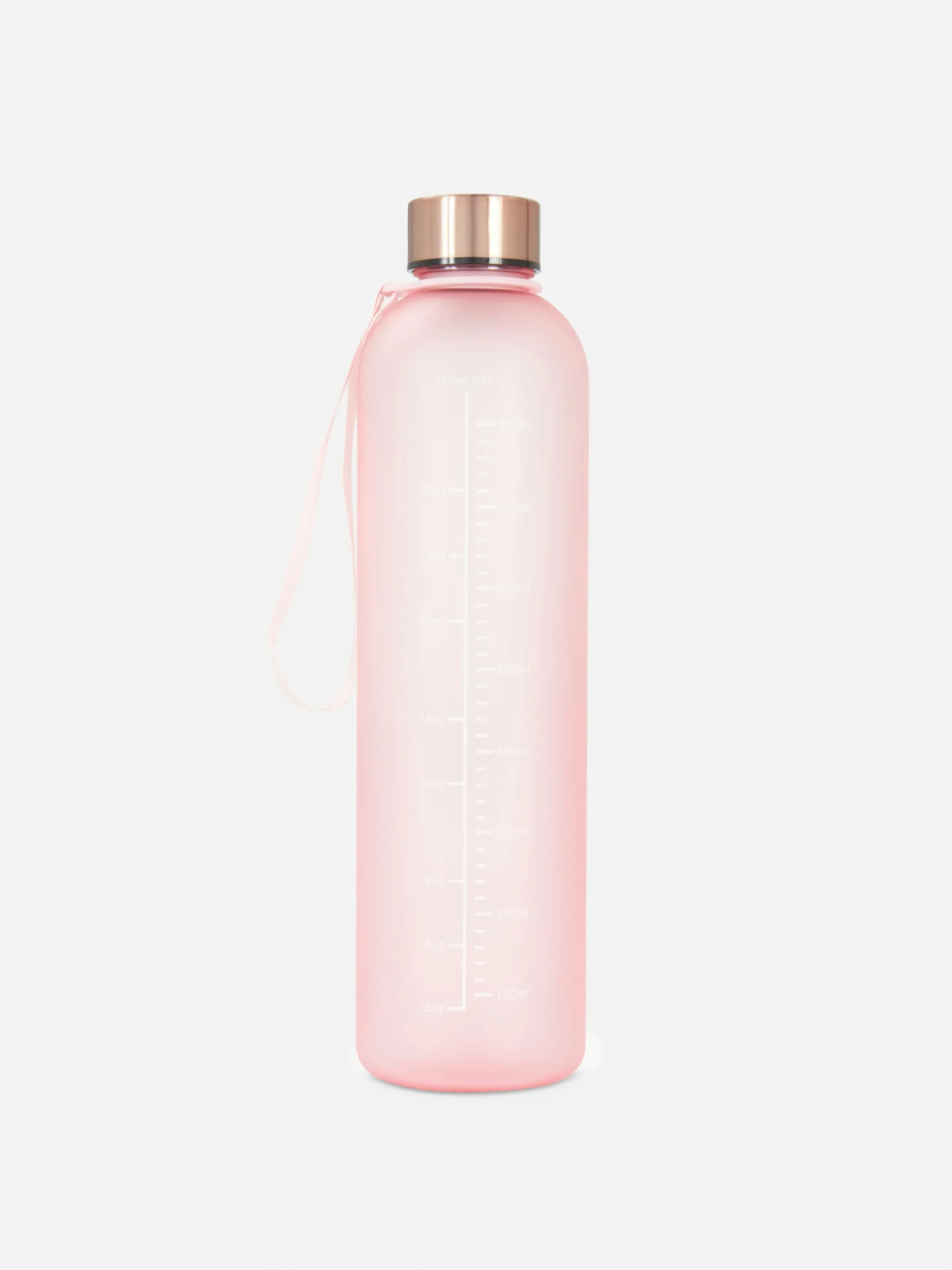 Botella De Agua Con Acabado Escarchado
