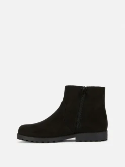 Botines Chelsea Con Cremallera
