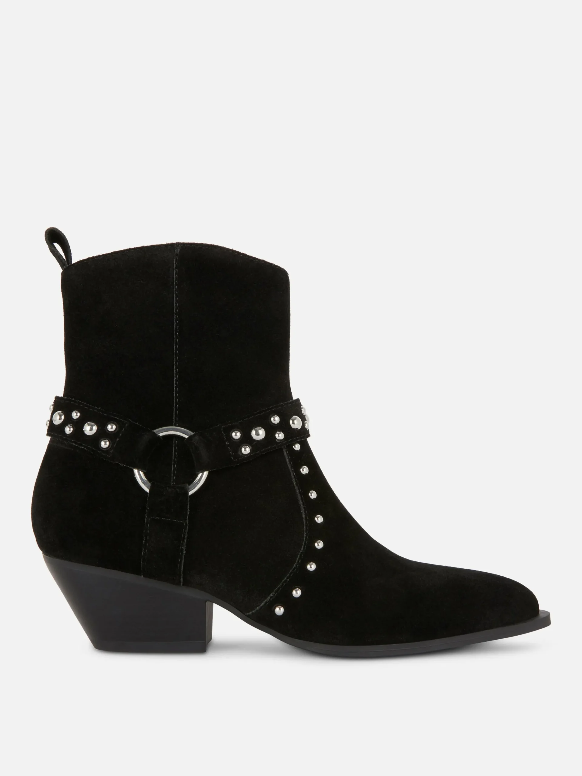 Botines De Antelina Con Tachuelas De Rita Ora