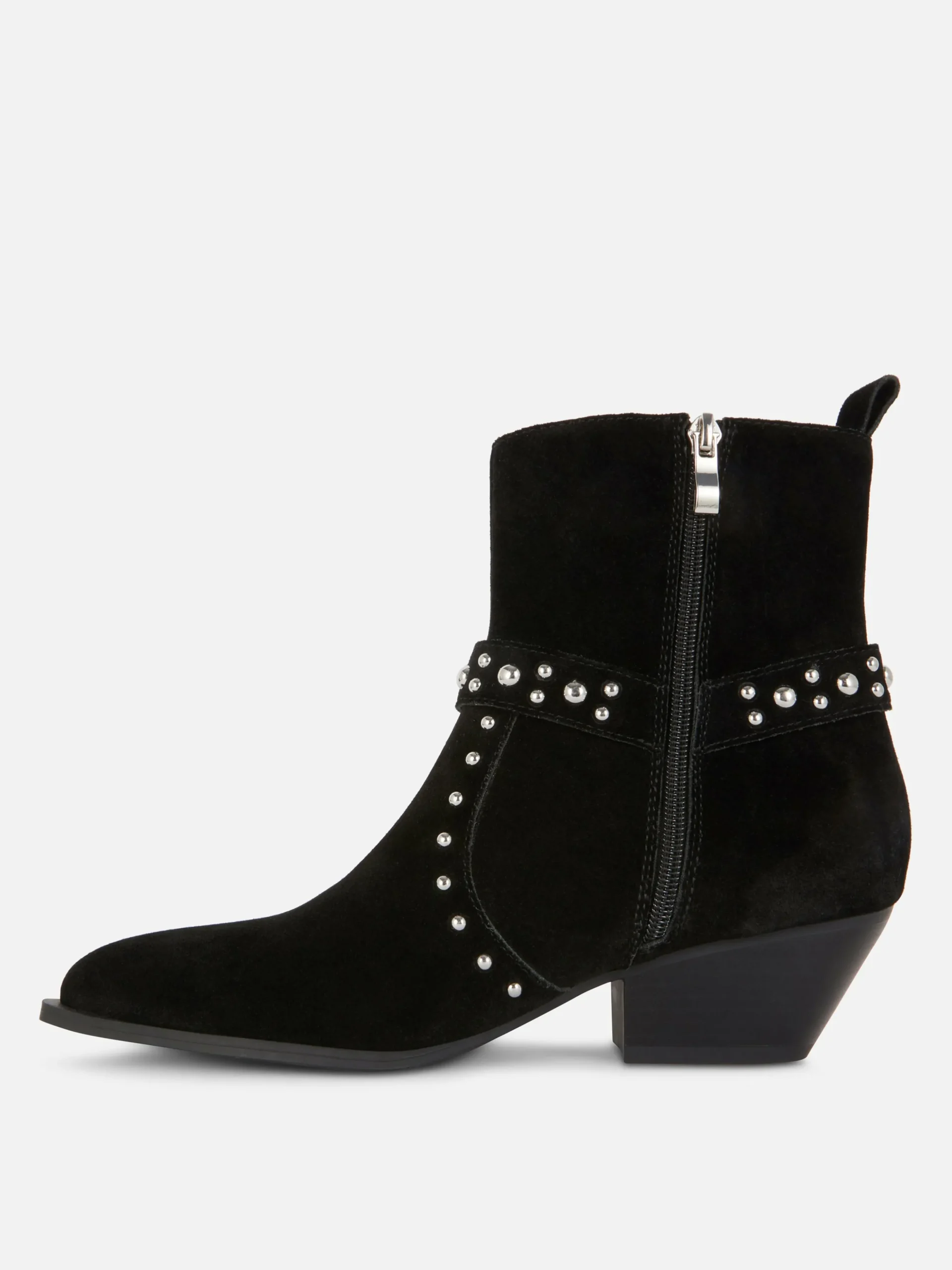 Botines De Antelina Con Tachuelas De Rita Ora