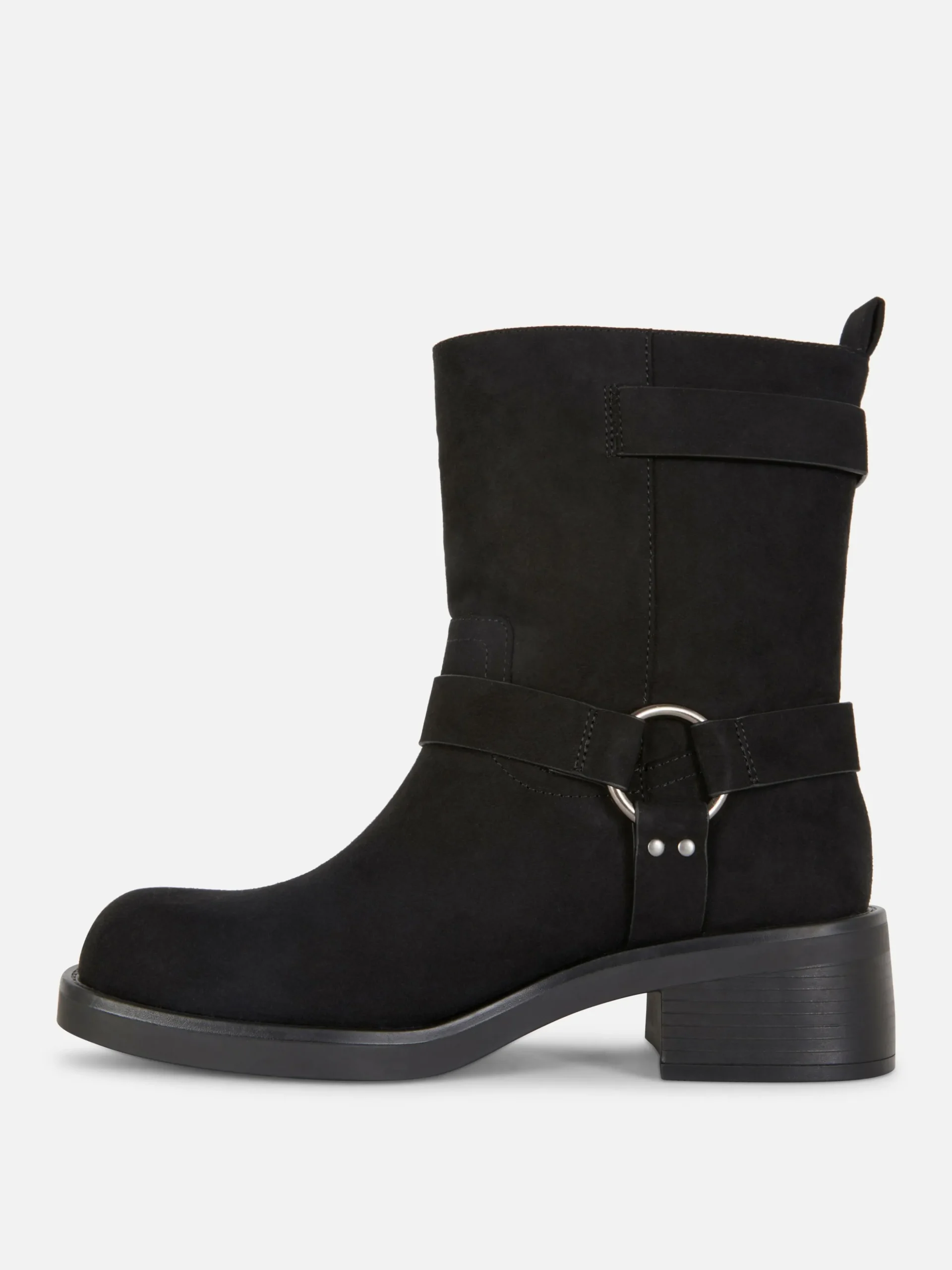 Botines Moteros De Antelina