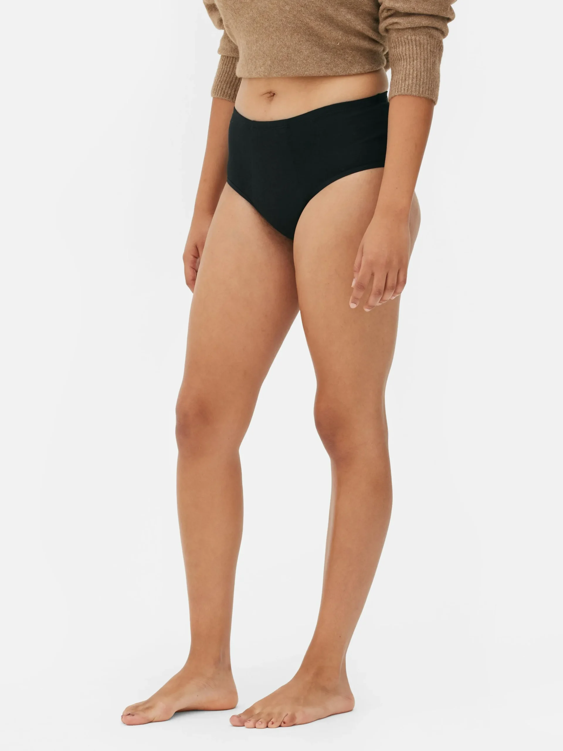Braguita Menstrual De Noche De Talle Alto