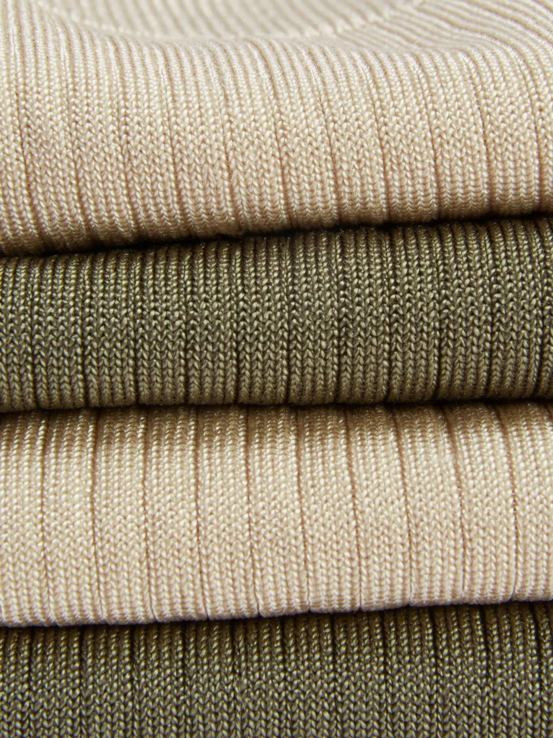 Calcetines Acanalados De The Edit