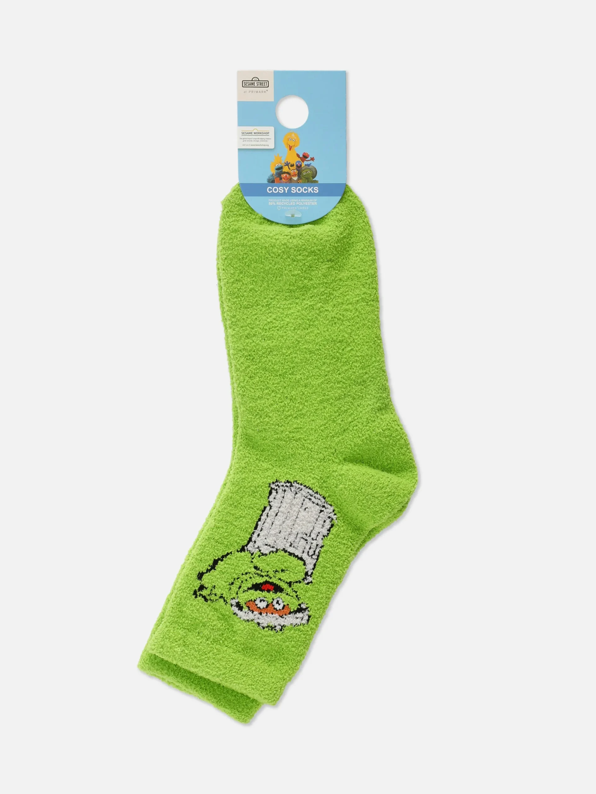 Calcetines De Óscar El Gruñón De Barrio Sésamo