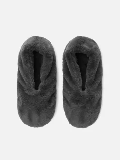 Calcetines Zapatilla De Pelo Sintético