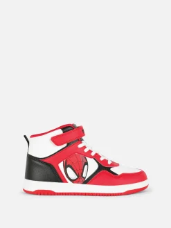 Calzado Deportivo Alto De Spider-Man De Marvel