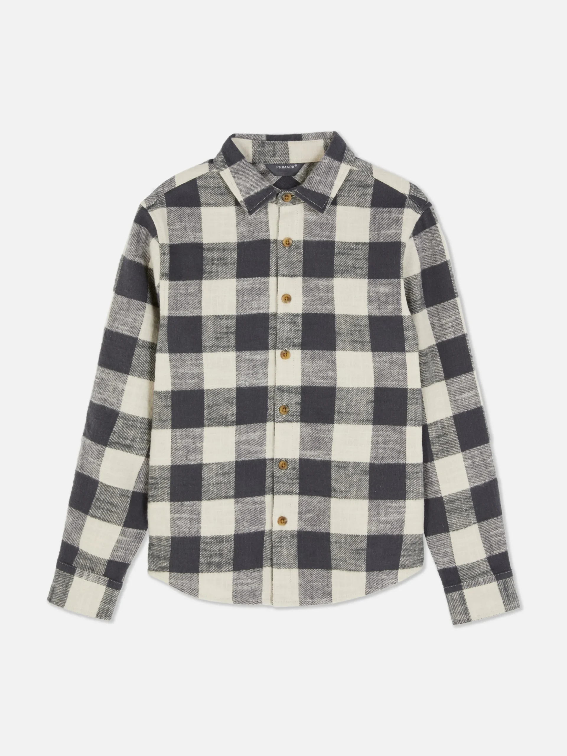 Camisa A Cuadros Con Botones