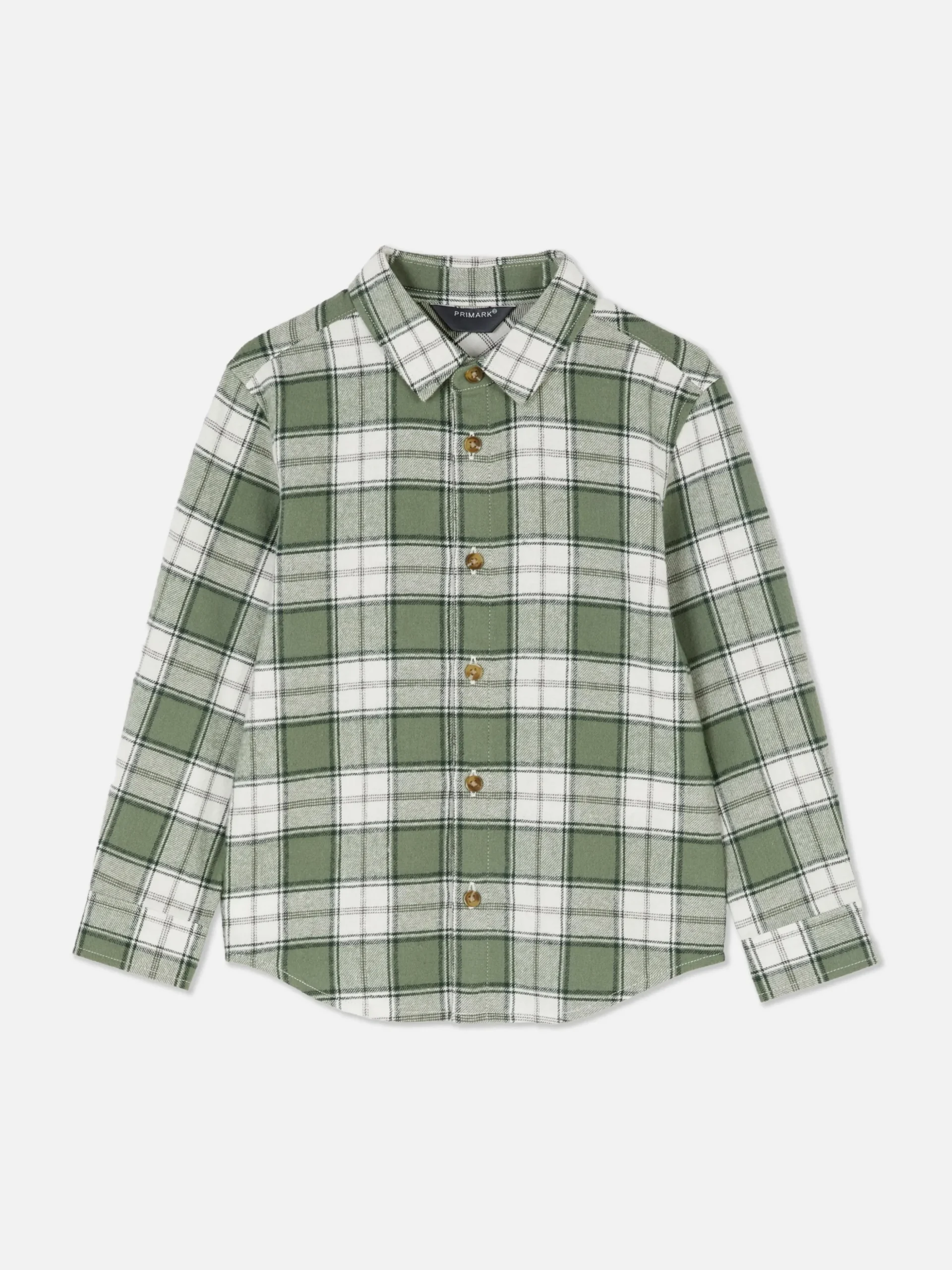 Camisa A Cuadros Con Botones