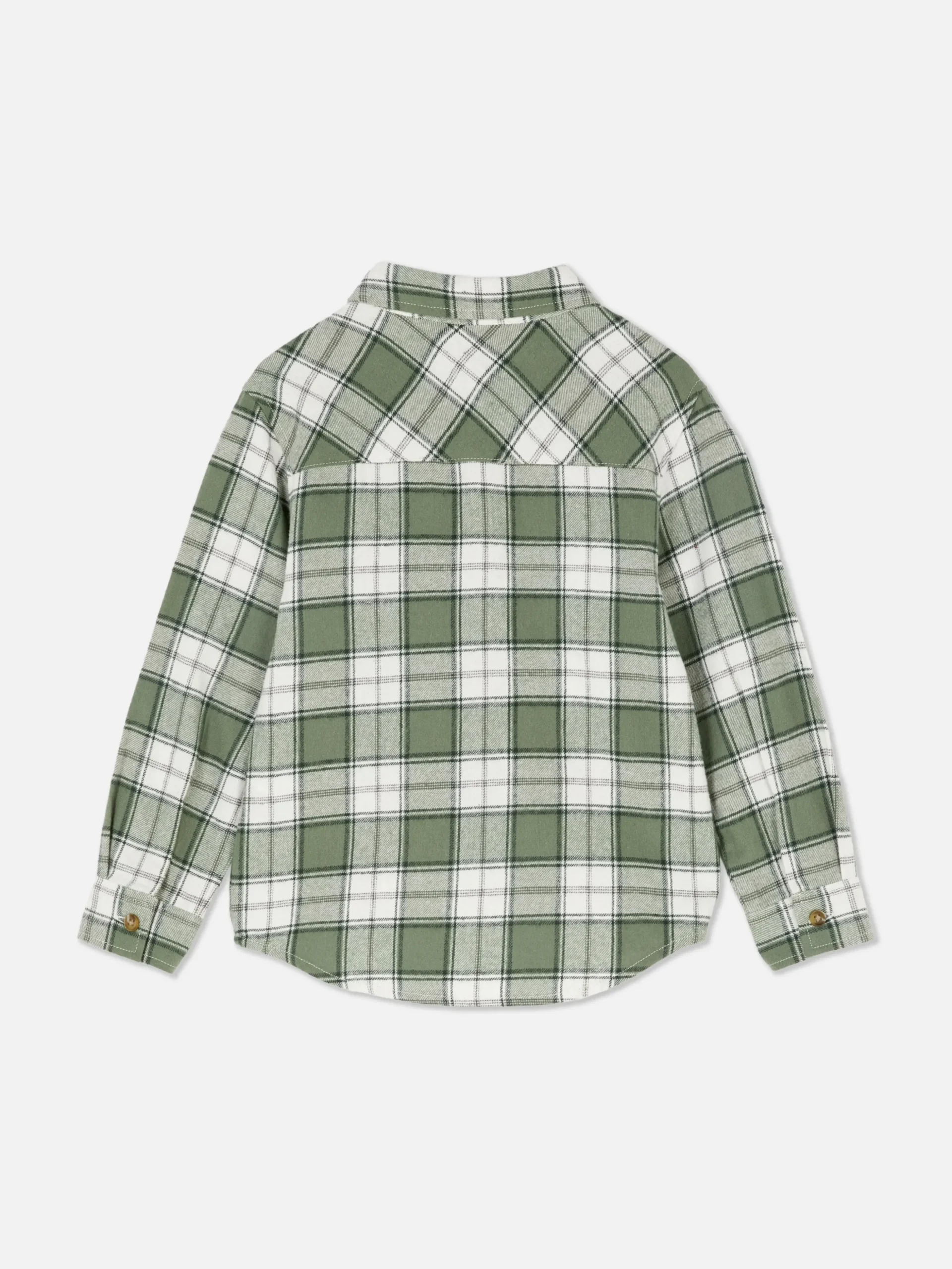 Camisa A Cuadros Con Botones