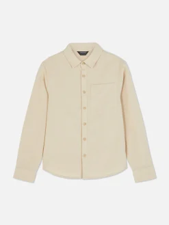 Camisa Con Botones Para Niño Mayor