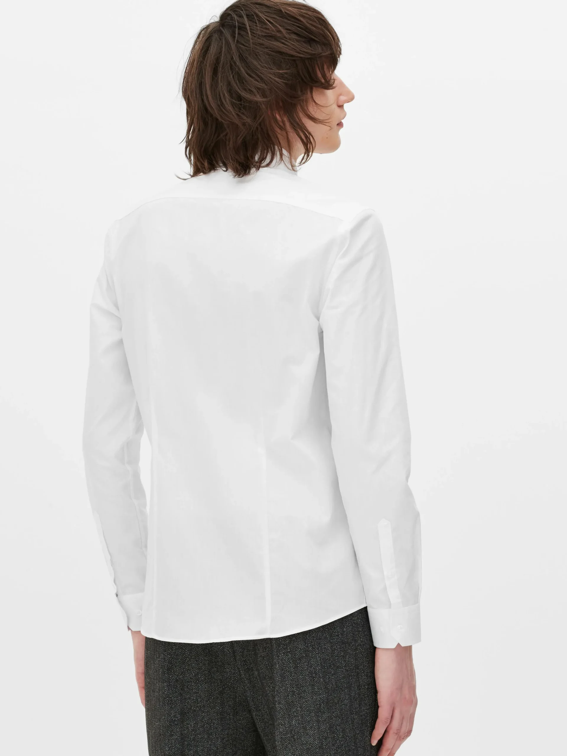 Camisa De Algodón Entallada