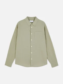 Camisa De Jacquard Con Manga Larga