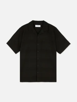 Camisa De Manga Corta Con Botones