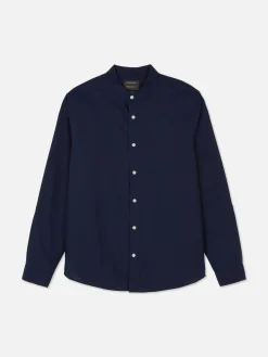 Camisa De Mangas Enrolladas Con Botones