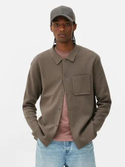 Camisa De Punto Con Corchetes
