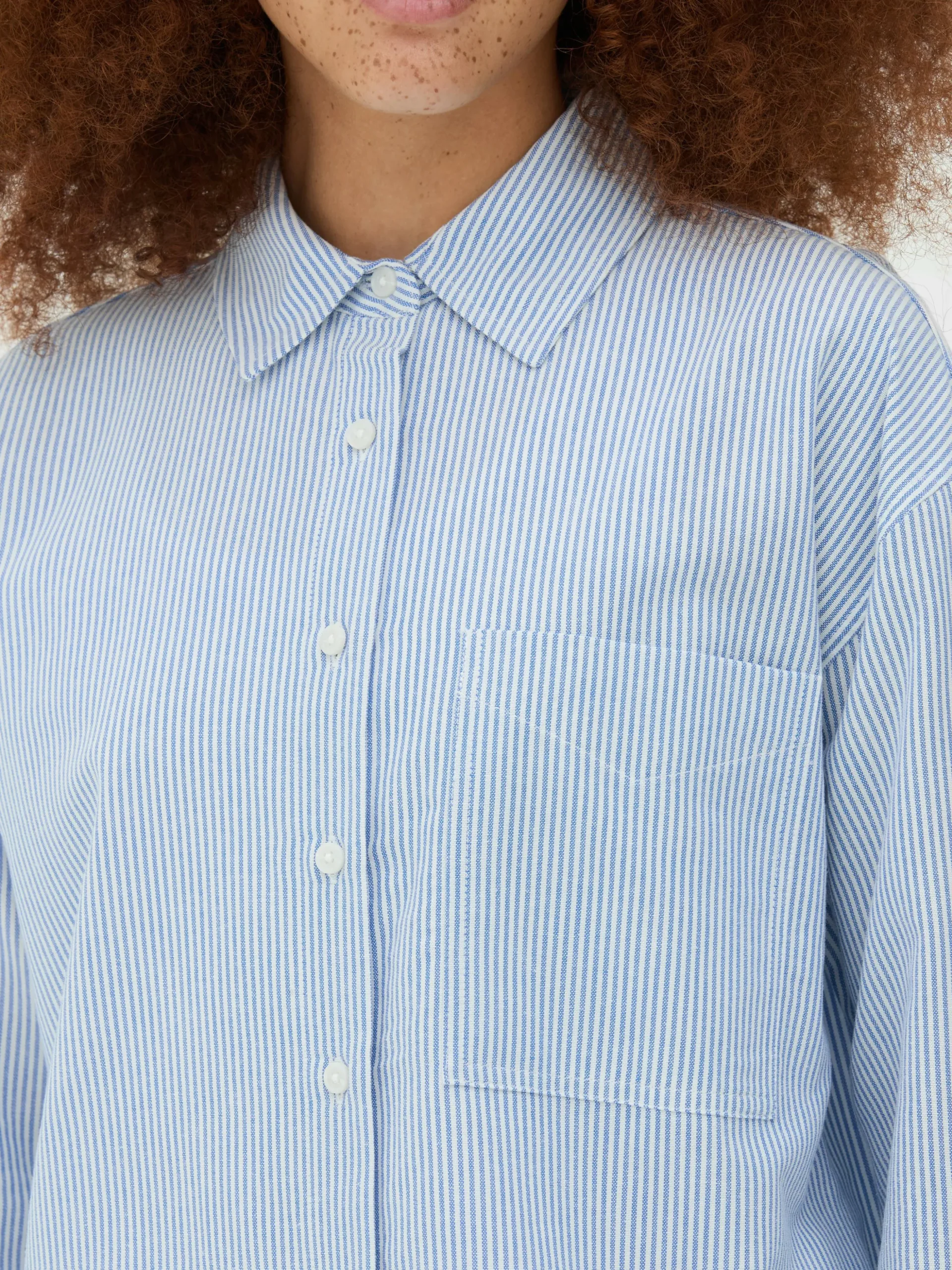 Camisa Oxford A Rayas