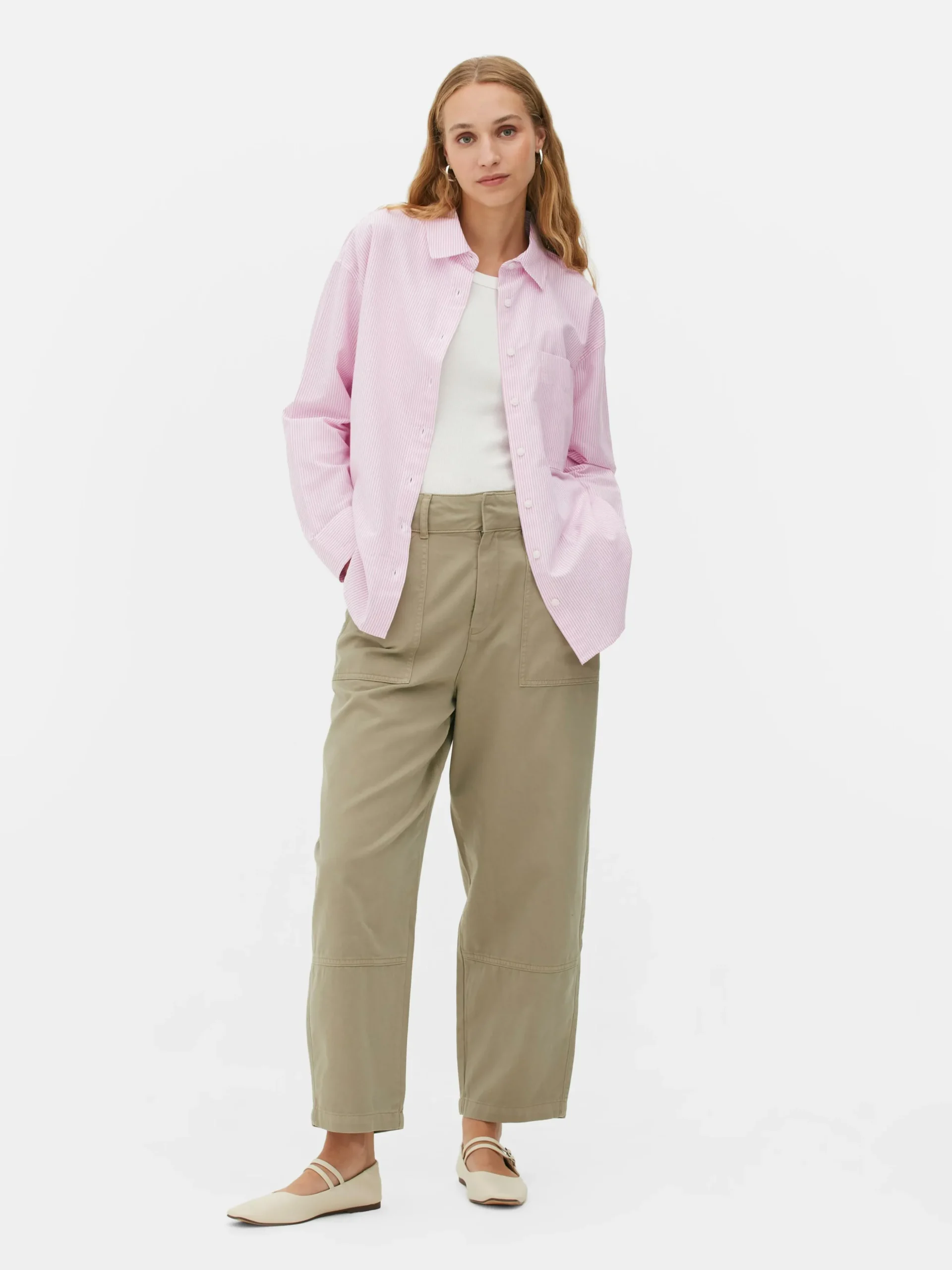 Camisa Oxford A Rayas