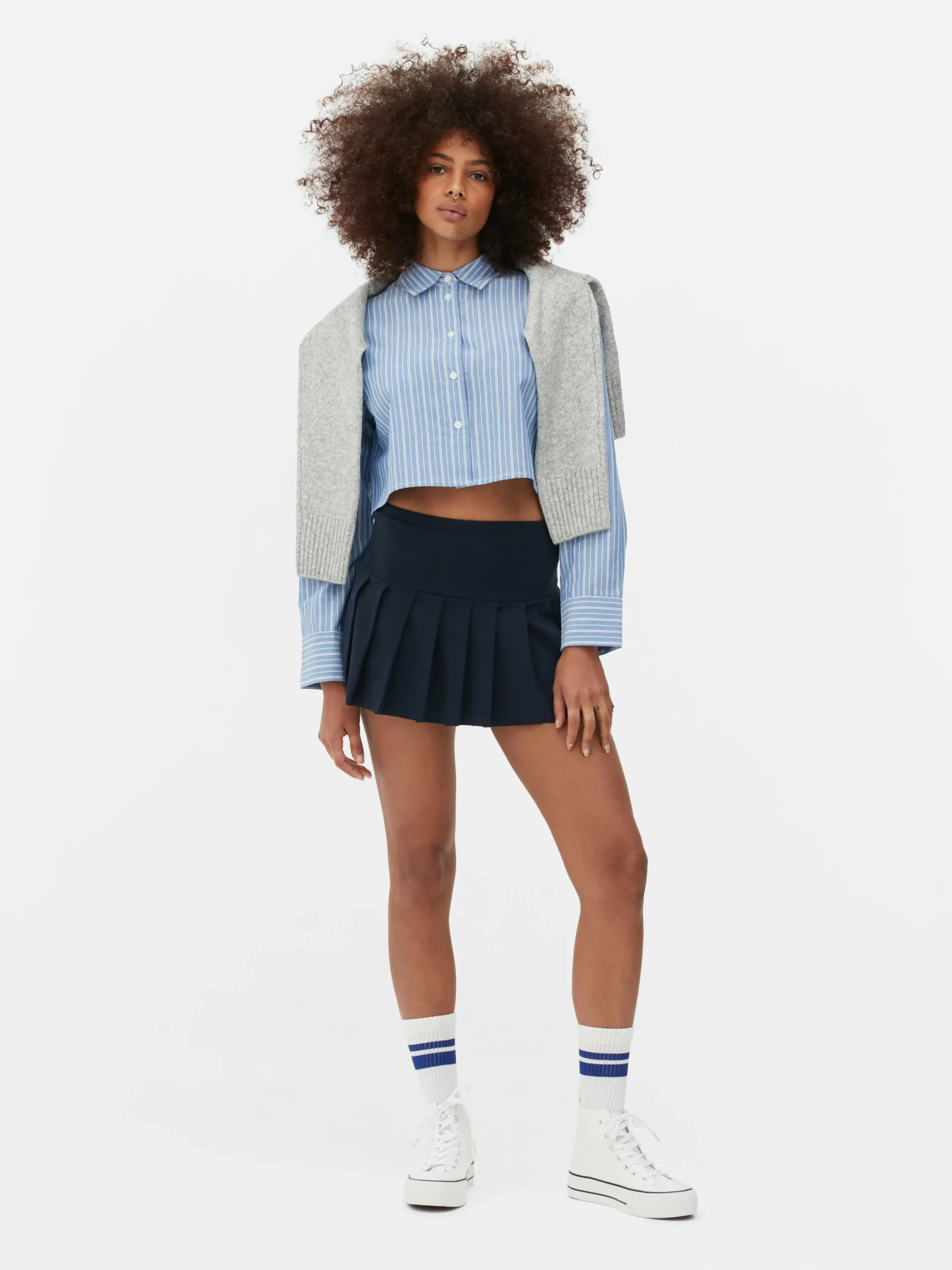 Camisa Oxford Corta