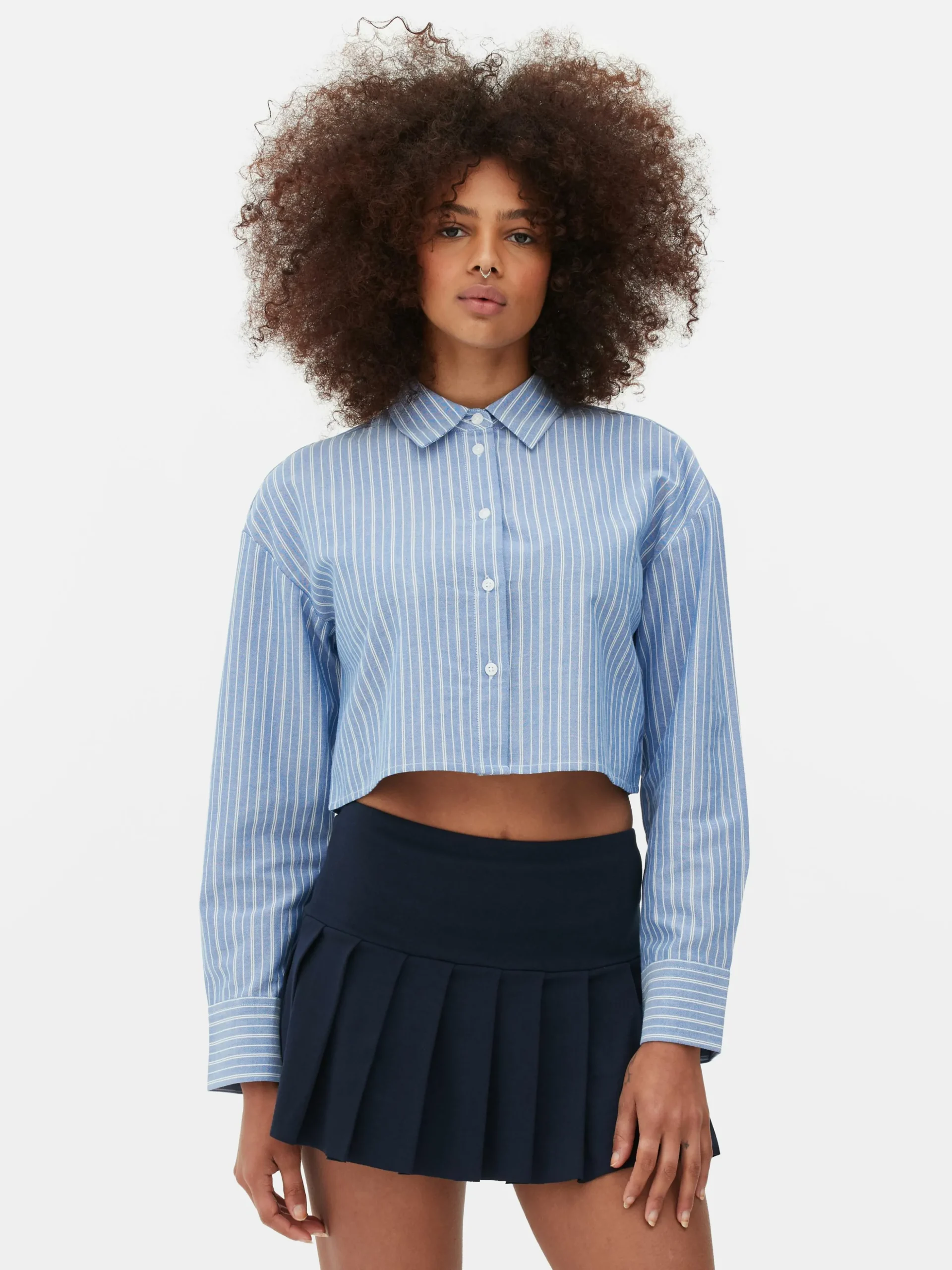 Camisa Oxford Corta