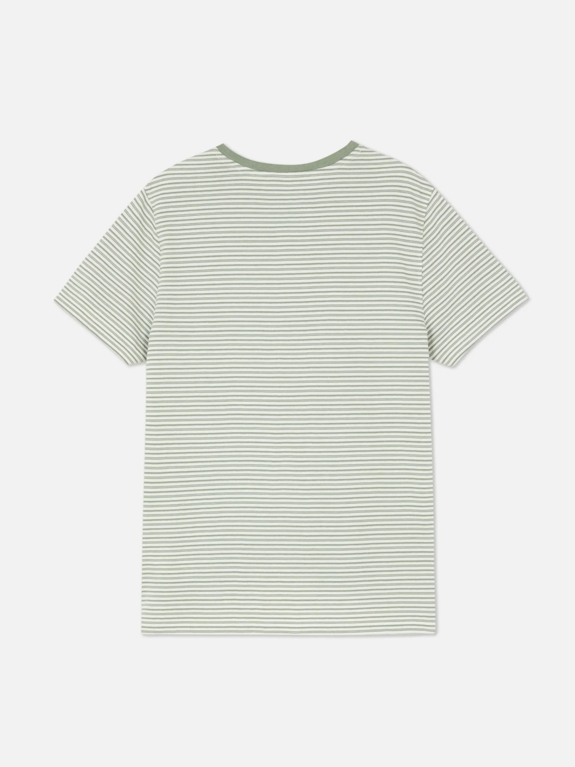 Camiseta A Rayas En Jacquard Para Niño Mayor