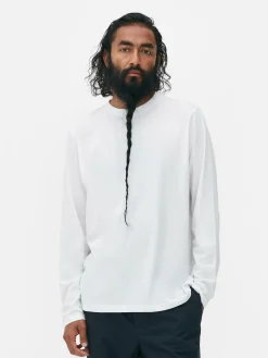 Camiseta Básica De Manga Larga