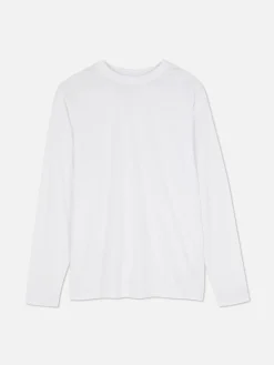 Camiseta Básica De Manga Larga