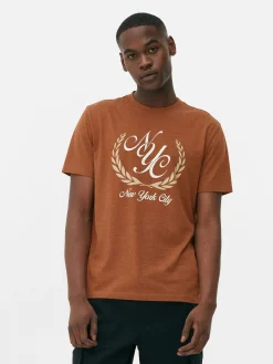 Camiseta Con Escudo De «New York City»
