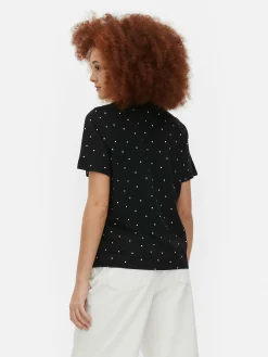 Camiseta Con Estampado Integral